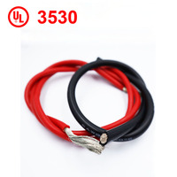 Fils Électriques Haute Température UL3530 1AWG 2 4 6 8 10 12 14 16 18 20 22 24 26 28AWG Câbles en Silicone