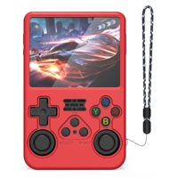 Étui de protection en silicone compatible avec la console de jeu portable ANBERNIC R36S, housse antichoc et antidérapante