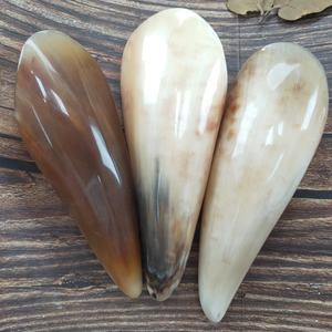 Tengah Ukuran 12-16Cm Tanduk Kerbau Scraping Plate Paket Papan Goresan Kulit Papan Scraping Terapi - Product Image 4