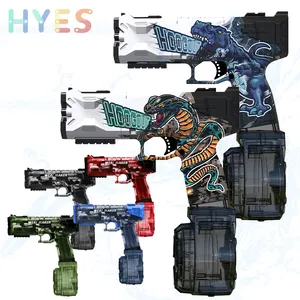 مسدس مياه ألعاب اطللاق النار في الهواء الطلق في الصيف من Huiye مسدس لعبة عالي التقنية يمتص المياه ألعاب الهدايا للبالغين والأطفال