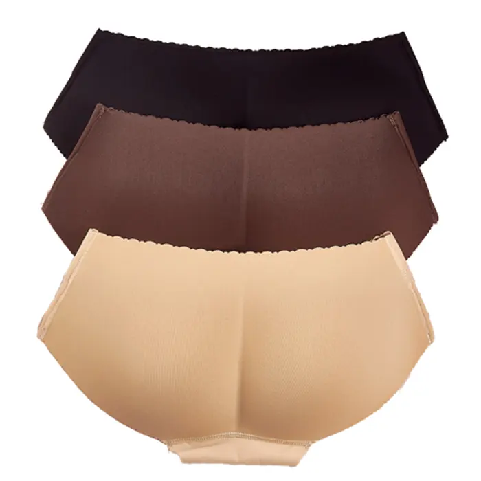 Sexy Low Waist Smooth and vents Hip Padded Shapers Butt Lifter Panty