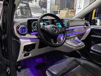Mercedes-Benz W447 Vito V-Class, Pack Intérieur Luxe avec Éclairage Ambiant LED sur Tableau de Bord, Style V300, 2016-2025