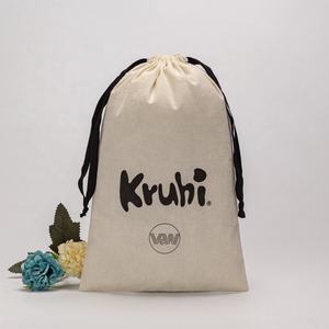 Vente en gros Sacs à poussière en coton biologique personnalisés pour sacs à <span class=keywords><strong>main</strong></span> Sacs à poussière de luxe pour bijoux avec cordon de serrage avec logo - Product Image 1