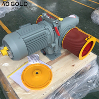 Máquina de tracción de fábrica para motor de montaplatos 100kg/200kg tipo tambor 0.4m/s GT100K/JIAYE