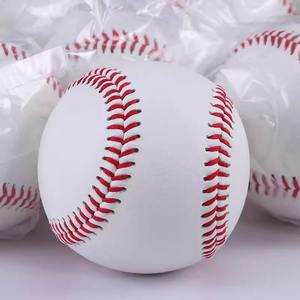 Palline da <span class=keywords><strong>baseball</strong></span> in vera pelle di vacchetta da 9 pollici 5oz con Logo personalizzato superficie della lega principale usate palle da <span class=keywords><strong>baseball</strong></span> alla rinfusa - Product Image 2