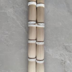 Haute qualité 34 "poils de queue de cheval de <span class=keywords><strong>mongolie</strong></span> pour poils d'archet de violon cheveux d'archet de violoncelle et autres instruments de musique nationaux - Product Image 5
