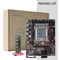 NUEVA Placa Base PANDL X79-VG5 LGA2011 con 2 Ranuras DDR3, M.2 NVMe y SATA SSD, PCIe3.0 X16, Placa Base X79 con TPM 2.0
