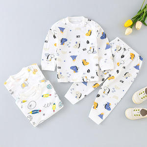 Conjuntos <span class=keywords><strong>de</strong></span> Ropa <span class=keywords><strong>de</strong></span> Bebé al por Mayor para Otoño e Invierno, Ropa Interior para Bebés, Niños y Niñas, <span class=keywords><strong>de</strong></span> Algodón Puro, Tejido Cepillado, Absorbente <span class=keywords><strong>de</strong></span> Humedad, para Recién Nacidos - Product Image 2