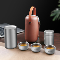 Tasses personnalisées en titane pur 200ml et 700ml pour tasse à thé et soucoupe de camping en plein air