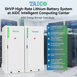 LiFePO4 200Ah 160Ah 108Ah 512V 614V สามเฟส DC UPS อัตราสูงแบตเตอรี่สำรองศูนย์ข้อมูลได้รับการรับรอง CE - Product Image 2