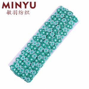 Multicolore margherita ricamato in acqua Bellis Perennis colorato pizzo Magritte rifilatura per la casa tessile pizzo decorativo - Product Image 5