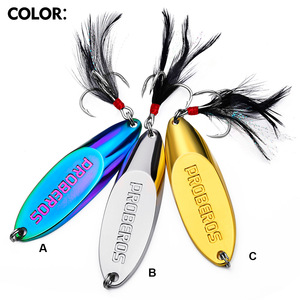 Cuillère <span class=keywords><strong>de</strong></span> pêche à la truite Newbility <span class=keywords><strong>de</strong></span> haute qualité, 3 couleurs, 3g 5g 7g 10g 14g 18g 21g 28g 32g 35g 40g 50g 60g, leurres en métal pour la pêche - Product Image 4