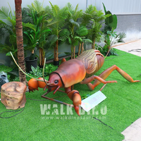 Riesige Animatronische Insektenstatue Gryllotalpa - Große Größe für Innen-/Außenbereich für Schulen & Kindertagesstätten