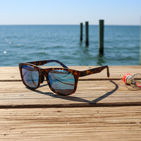 Lunettes de soleil polarisées UV400 pour homme, légères et confortables, en TR90, style vintage, avec verres personnalisables, idéales pour la conduite, la pêche et les activités de plein air – Cadeau parfait