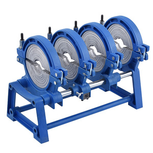เครื่องเชื่อมท่อ PVDF PP แบบไฮดรอลิกอัตโนมัติ เครื่องเชื่อมแบบเชื่อมชน HDPE Pvc เครื่องเชื่อมท่อ Pe เครื่องเชื่อมพลาสติก - Product Image 1