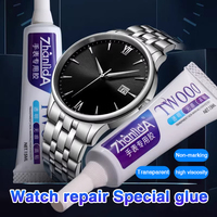 Adhésif de réparation de montre Zhanlida 15ml pour lunette, fond de boîtier, bracelet, couronne, cadran, verre de protection et outil de décoration de bijoux