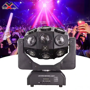 ไฟเลเซอร์สโตรบ 3in1 รุ่นใหม่ ไฟ LED DMX 512 RGBW 4in1 18 ดวง <span class=keywords><strong>10w</strong></span> Sharpy Beam สำหรับงานปาร์ตี้ - Product Image 1