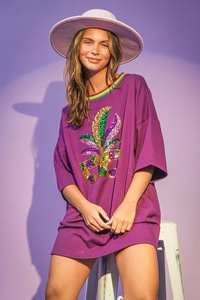 2024 verano ODM satén vestido informal de mujer nuevo Europeo Americano transfronterizo para <span class=keywords><strong>Amazon</strong></span> máscara lentejuelas manga corta largo Natural - Product Image 2