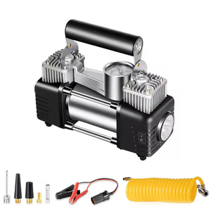 <span class=keywords><strong>Gonfleur</strong></span> de pneu à double cylindre Pompe à air de pneu de voiture <span class=keywords><strong>rapide</strong></span> automatique <span class=keywords><strong>Gonfleur</strong></span> de pneu portable - Product Image 6