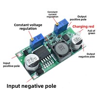 Módulo Convertidor Buck LM2596S de Alta Eficiencia 3A, Entrada 3-40V, Salida 3-40V, Placa de Alimentación Ajustable con Pantalla