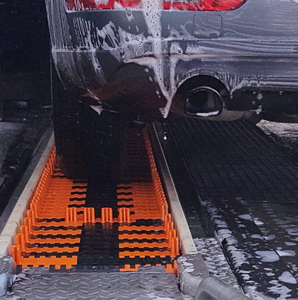 Pom Dual Belt Carwash Modulaire Bandtransporteurs Modulaire Plastic Band - Product Image 5