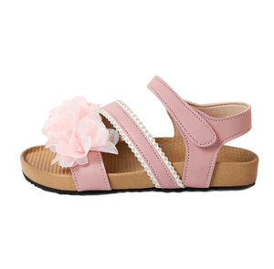 Sandales d'été souples à semelle plate pour tout-petits avec fleurs pour enfants, vente en gros - Product Image 6