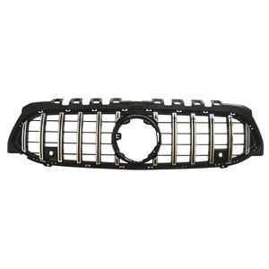 Rejilla Panamericana delantera de carreras para Mercedes Benz Clase A W177 GT estilo parrilla A180 A200 A220 <span class=keywords><strong>A250</strong></span> A280 2019 + <span class=keywords><strong>2023</strong></span> + - Product Image 3