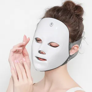 Yeni 2023 ürünleri 7 renk yüz cilt gençleştirme cilt bakımı makinesi LED yüz maskesi işıkları terapi LED foton yüz maskeleri