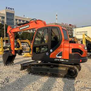 Excavadora Usada Doosan Dx75lc-9c, Máquina China Original Develon, Excavadora de Orugas, Maquinaria de Construcción, Motor Yanmar, Plc - Product Image 4