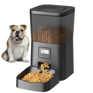 Dispensador Automático de Ração para Cães e Gatos com Timer 4L, Carregável, Plástico, para Ração Seca, com Proteção contra Entupimento - Mais Vendido e em Alta - Product Image 1