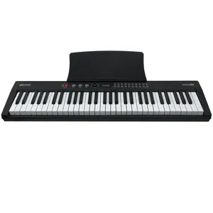 Сенсорная функция портативная 61 клавиатура музыкальный инструмент MIDI электрическое пианино 61 клавиша цифровая электронная органная клавиатура