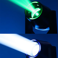 Proyector IP65 Sky Beam de 380W con Prisma de Escarcha, Gobo Wash, Resistente al Agua, Luces Móviles para Eventos y Proyectos al Aire Libre