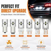 Ampoule LED G-View 1156 1157 3157 7443 Blanc Ambre Canbus Sans Erreur IP67 Clignotant DRL Frein Marche Arrière Vente en Gros