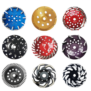 عجلة جلخ ماسية قوية مقاس 7 بوصات من النوع F لطحن الخرسانة والحجر المتوسط، كتلة كاشطة للأرضيات من إنتاج المصنع مباشرة - Product Image 6