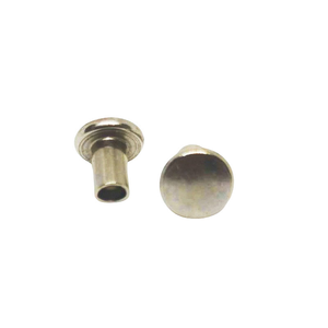 Nouveau produit personnalisé, rivets tubulaires semi-creux en nickel fabriqués sur mesure en usine, rivets de fixation en cuivre de différentes tailles - Product Image 1