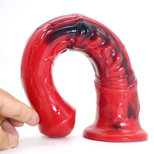 YOCY 212 Adult Toys Tier Dong 11 Zoll flüssiges Silikon Bunte Kunst Handwerk Sexspielzeug Long Big Horse <span class=keywords><strong>Dildo</strong></span> für Frauen - Product Image 4