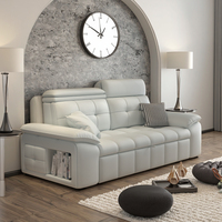 Table basse moderne carrée en tissu avec repose-pieds pour salon, chambre à coucher, hôtel ou appartement