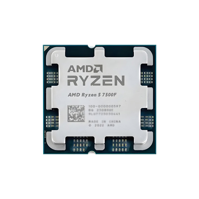 NEW AMD RY ZEN 5 R5 7400F 7500F 7600 7600X 3.7GHz 6-Core 12-Thread 65W TDP 25MB L3 Cache DDR5 5600 Desktop CPU