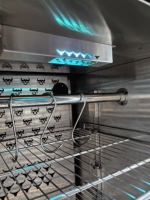 Armoire de maturation à sec compacte pour comptoir, refroidissement par compresseur, acier inoxydable, contrôle numérique de la température et de l'humidité, dégivrage automatique