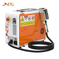 Nouvelle machine de nettoyage laser à fibre portative automatique 100W, 12 modes, refroidie par air, haute productivité, faible bruit, pour métaux