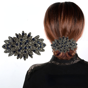 Horquilla para el pelo de estilo coreano para mujer, horquilla para el pelo con cristales brillantes para mujer - Product Image 2