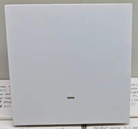 SZMYQ Contrôleur d'éclairage intelligent moderne, application Tuya Smart Life, commande vocale Alexa, contrôle d'éclairage domestique sans fil, bouton poussoir LED PC