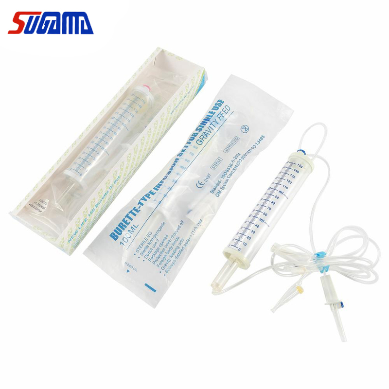 Sterile Burette 150ml Pediatric Iv Infusion