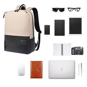 2026 Custom Student Nylon <b>Backpack</b> USB <b>Waterproof</b> Zipper <b>Stylish</b> School Travel Bag Trending Lifestyle Accessory for Men Women - Product Image 1