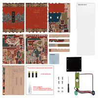 Kit de puzzle en bois 3D LED fait main DIY Thème Banquet de la Dynastie Tang Tonecheer pour magasin de jouets et cadeaux