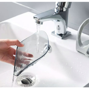 Caja de jabón de hojas 2023, baño sin perforación, doble estante, drenaje de baño, lavandería - Product Image 3