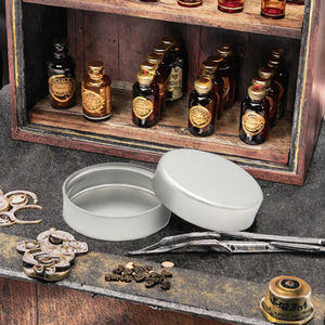 Tapas de Rosca de Metal Plateado Liso, Tapas Unishell para Frascos de Boca Ancha, Grado Alimenticio - Product Image 3