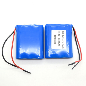 Paquete de Baterías Recargables ICR 18650 3S1P 11.1V 3000mAh 3200mAh 3500mAh 10A 15A 20A de Alta Descarga con PCB para Aspiradora de 12v - Product Image 2