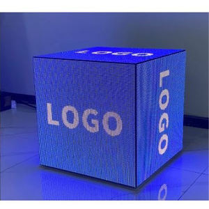 Écran d'affichage LED cube à 4 ou 5 faces, fabriqué en Chine, P1.5, P2.5, P3, P4, P5, pour la publicité, l'assemblage, les magasins de détail, les salles d'exposition, l'extérieur - Product Image 1