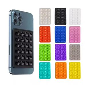 Hai mặt dính grippy silicon tường hút chân không cốc hút Pad Silicone điện thoại di động Grip núi chủ cho điện thoại di động - Product Image 4